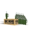 40oz TRAVELER TUMBLER CASE (24 UNITS) - HUNTER GREEN -The Stainless Depot 40travelerhunter