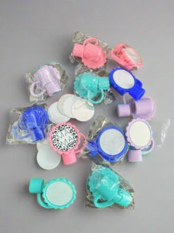 SUBLIMATABLE FLORAL STRAW CAP - 12 PACK -The Stainless Depot AEDD79A0 9A2B 4379 9FCA C63D2DE19331