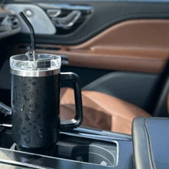 40oz TRAVELER TUMBLER CASE (24 UNITS) - HUNTER GREEN -The Stainless Depot A Grippy Resize 4 Header