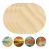 SUBLIMATABLE WOODEN COASTER SET (4 PACK) -The Stainless Depot Coasters