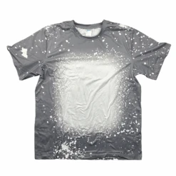 SUBLIMATABLE BLEACHED T-SHIRTS -The Stainless Depot GRAYBLEACH1