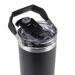 30oz POWDER COATED TRI-SIP TUMBLER CASE (24 UNITS) - BLACK -The Stainless Depot HOGG 071 1