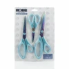 ELECTRIC BLUE CRAFTING SCISSORS (3 PACK) -The Stainless Depot HOGG 447