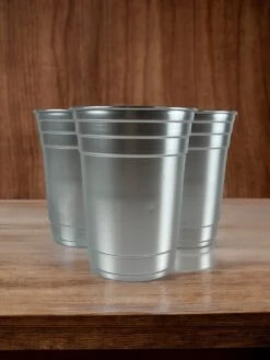 16oz ALUMINUM CUP - PARTY PACK OF 20 -The Stainless Depot IMG 2639 Photoroom