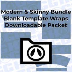 MODERN & SKINNY WRAP TEMPLATE BUNDLE