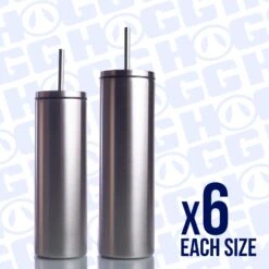 SKINNY SLURP SMALL BUNDLE (12 UNITS) -The Stainless Depot SKINNYSLURPSMALLX6