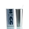 22oz SLIM TUMBLER W/ STRAW -The Stainless Depot SLIM22box