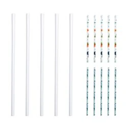 SUBLIMATABLE STRAWS - 5 PACK