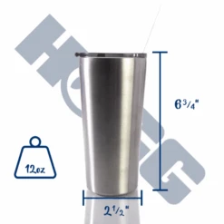 16oz SLIM TUMBLER W/ STRAW -The Stainless Depot Screen Shot 2020 01 08 at 12.41.25 PM