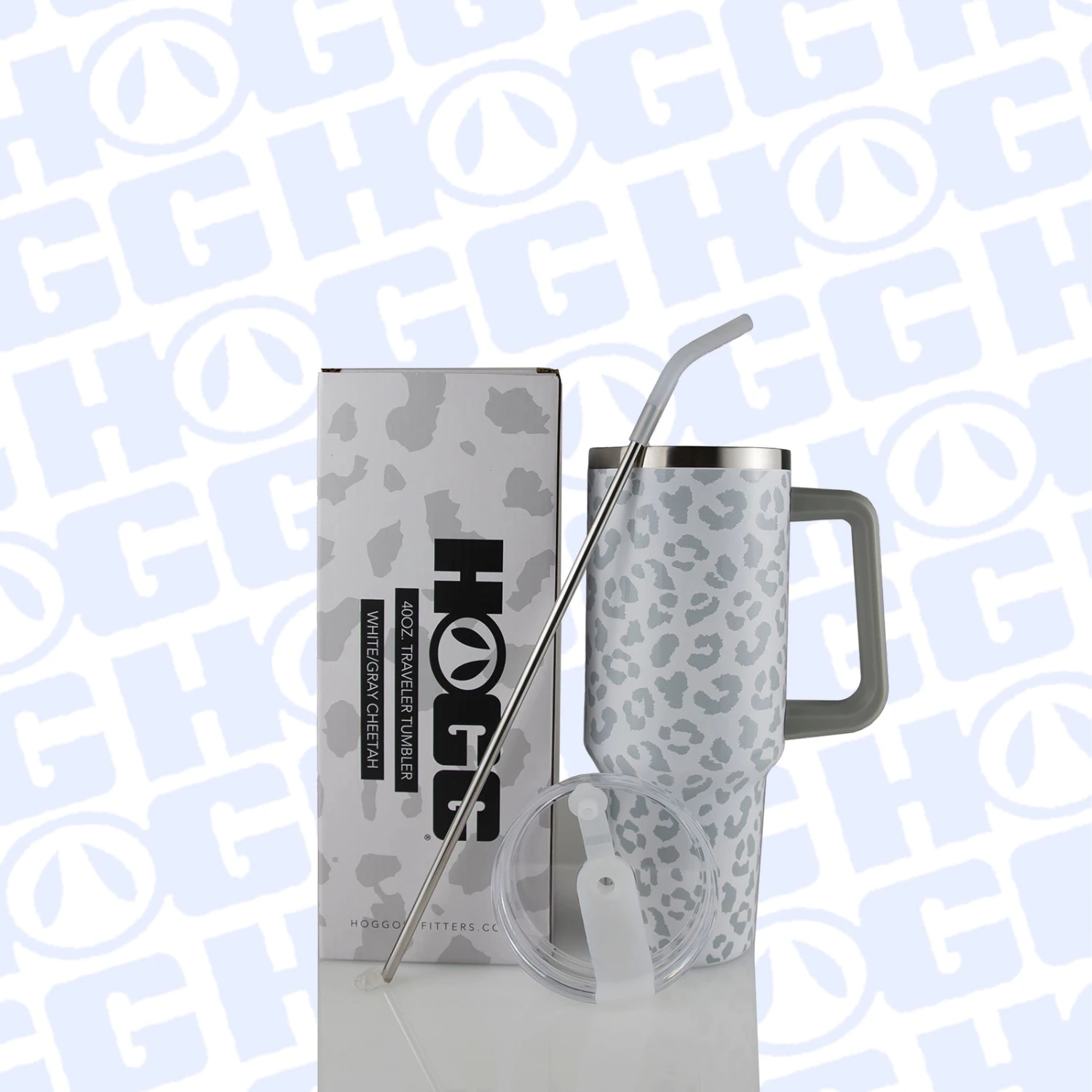 40oz TRAVELER TUMBLER CASE (24 UNITS) - WHITE/GRAY CHEETAH 7 40oz TRAVELER TUMBLER CASE (24 UNITS) - WHITE/GRAY CHEETAH – Bild 5
