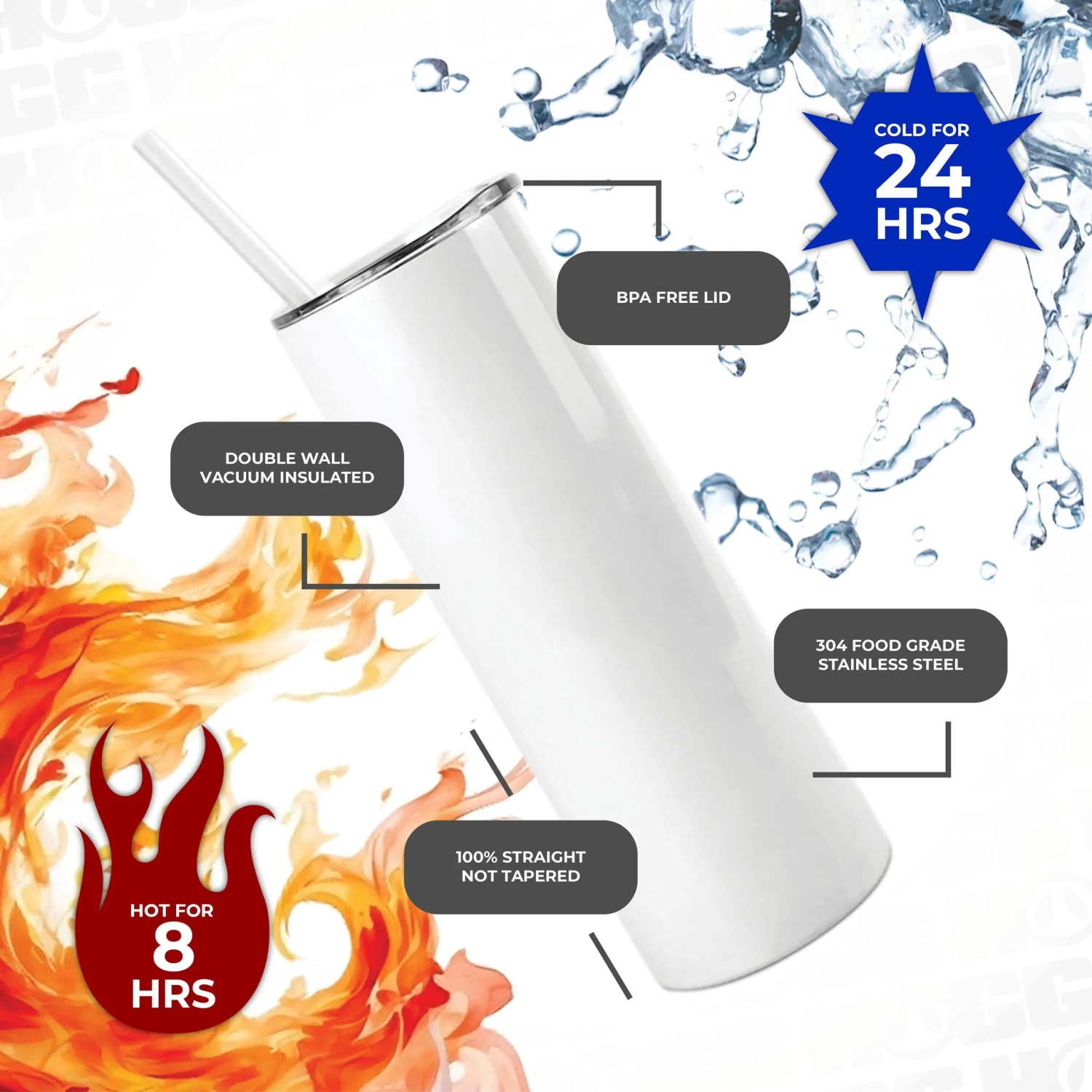 20oz SUBLIMATABLE SKINNY TUMBLER CASE (24 UNITS) 6 20oz SUBLIMATABLE SKINNY TUMBLER CASE (24 UNITS) – Bild 4