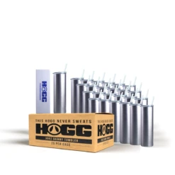 30oz SKINNY TUMBLER W/ SLIDING LID & STRAW CASE (25 UNITS)